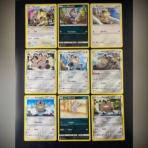 88/114 101/147 78/149 084/159 112/185 126/192 127/202 128/236 180/264 Meowth Lot